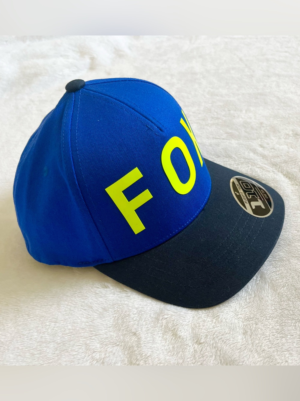 2025 FOX Racing Youth Spire SnapBack Hat OS Blue - Picture 4 of 6